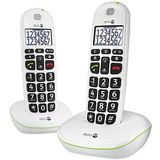 Doro Phone Easy 110 Duo Big Button Care Dect Telefoon Wit