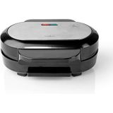 Nedis KAHM100BK Hamburger Grill 1000 Watt Zwart