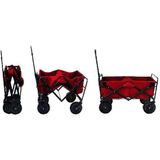 Opvouwbare Bolderwagen Rood