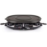 Princess 162700 Gourmetset 8 Persoons Zwart/RVS
