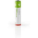 Nedis BANM9HR034B Oplaadbare Nimh Batterij Aaa 1,2 V 950 Mah 4 Stuks Blister
