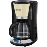 Russell Hobbs 24033-56 Colours Plus+ Koffiezetapparaat Crème/Zwart
