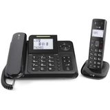 Doro COMFORT4005 Vaste + DECT Telefoon Zwart