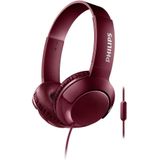 Philips SHL3075RD/00 BASS+ Hoofdtelefoon Rood