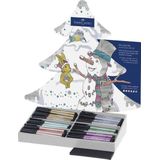 Faber Castell FC-267112 Tekenset Pitt Artist Pen Kerstdisplay