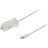 Sweex CH-009WH Autolader 2.4 A Apple Lightning Wit