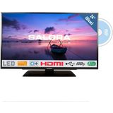 Salora 24HDB6505 HD LED-TV met Ingebouwde DVD-Speler 61 cm Zwart