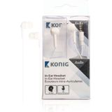 König CSHSIER300WH In-ear Headset Wit