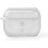 Nedis APPROCE100TPWT Airpods Pro Case Transparant / Wit