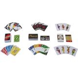 Mattel Tinnen Spellendoos UNO/Phase 10/Snappy Dresses