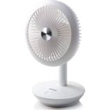 Domo DO8147 Oplaadbare Tafelventilator Wit