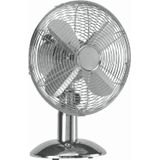HQ KN-MTF12 Tafelventilator 30cm 35W Chroom Zilver