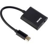 Hama 2in1-USB-C-audio- En Oplaadadapter Adapter Voor 3,5-mm-audio-jack