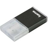 Hama USB-3.0-UHS-II-kaartlezer SD Alu Antraciet