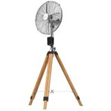 Staande ventilator Cecotec Force Silence 1600 Woody Smart Ø 40 cm 50W Hout
