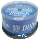 DVD+R Verbatim 43500 16x 25 pcs