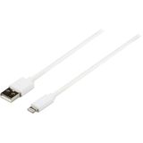 Valueline VLMP39300W3.00 Data En Oplaadkabel Apple Lightning - A Male 3.00 M Wit
