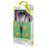 Muvit Zipper Headset Stereo Roze