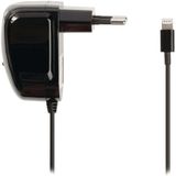 Valueline VLMP39893B10 Lightning Ac-lader Lightning Male - Ac-huisaansluiting 1,00 M Zwart 2.4a
