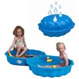 Zandbak Blauwe Schelp 87x78x20 cm