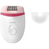 Philips BRE235/00 Satinelle Epilator Wit/Roze