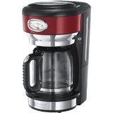 Russell Hobbs 21700-56 Retro Koffiezetapparaat Rood/RVS/Zwart