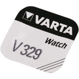 Varta V329 Knoopcel Batterij Zilver