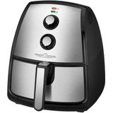 Proficook PC-FR 1115 H Heteluchtfriteuse 3.5L 1500W RVS/Zwart