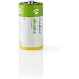 Nedis BAAKLR142BL Alkaline Batterij C 1,5 V 2 Stuks Blister