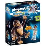 Playmobil 9004 Super 4 Agent Houston en Reuzenaap Gonk