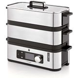 WMF KITCHENminis Aroma Stoomkoker 900W RVS/Zwart