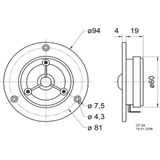 Visaton Vs-dt94/4 Dome Tweeter 20 mm (0.8") 4 Ohm