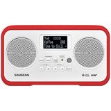 Sangean DPR-77 Portable DAB+ Radio Wit/Rood