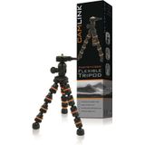 Camlink CL-TP130 Flexibel Statief 18 Cm 0.5 Kg Zwart/oranje