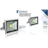 König KNLEDFL20W1 LED Bouwlamp Floodlight 20W 1400Lm Grijs