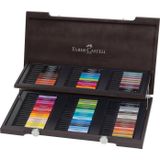 Faber Castell FC-167400 Tekenstift Pitt Artist Pen Houten Koffer, 90-delig