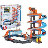 Burago Street Fire Garage met 2x 1:43 Auto
