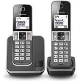 Panasonic KX-TGD312NLG Telefoons 2 Stuks Zwart/Grijs