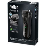 Scheerapparaat Braun 3020S Zwart