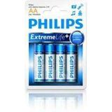 Philips LR6E4B AA Ultra Alkaline Batterij 4 Stuks