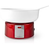Nedis FCCM100FRD Suikerspinmachine 500 W Vintage Rood / Wit