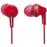 Oordopjes Panasonic RP-HJE125E in-ear Rood
