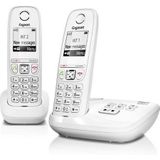 Gigaset AS405A Duo DECT Telefoon + Antwoordapparaat Wit