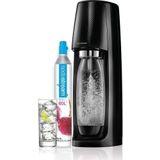 Sodastream Spirit Bruiswatertoestel + 60L CO2 Cilinder en Fles 1L Zwart