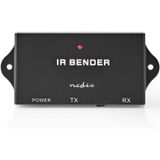 Nedis IREX050BK Ir-extender Voor Afstandsbedieningen 30 - 60 Khz Voor 3 Apparaten 7,0 M Bereik Zwart