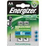 Energizer EN-EXTRE2300B2 Oplaadbare Nimh Batterij Aa 1.2 V Extreme 2300 Mah 2-blister