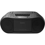 Sony CFDS70B Boombox + CD-Speler en Cassettespeler Zwart