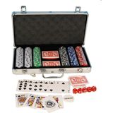 Poker Set in Aluminium Koffer