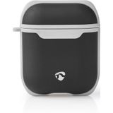 Nedis APCE100BKGY Airpods 1 En Airpods 2 Case Zwart / Grijs