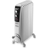 Delonghi TRD40820 Dragon 4 Oliegevulde Radiator Wit/Zwart